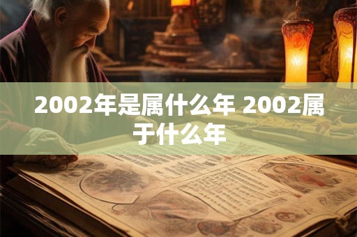 2002年是属什么年 2002属于什么年 2002年是属什么年 2002属于什么年