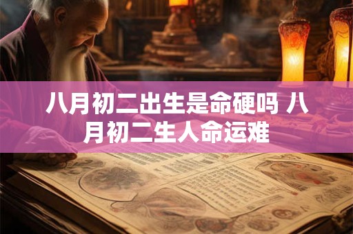 八月初二出生是命硬吗 八月初二生人命运难
