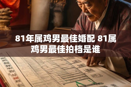 81年属鸡男最佳婚配 81属鸡男最佳拍档是谁