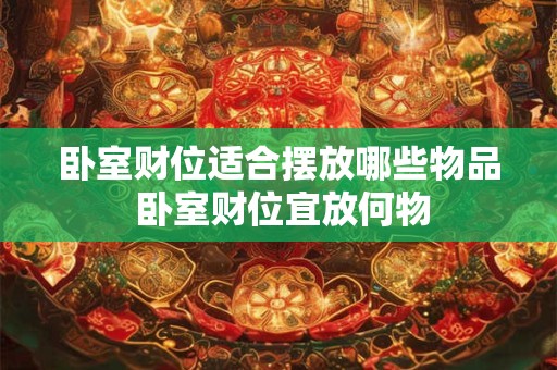 卧室财位适合摆放哪些物品 卧室财位宜放何物 卧室财位适合摆放哪些物品 卧室财位宜放何物