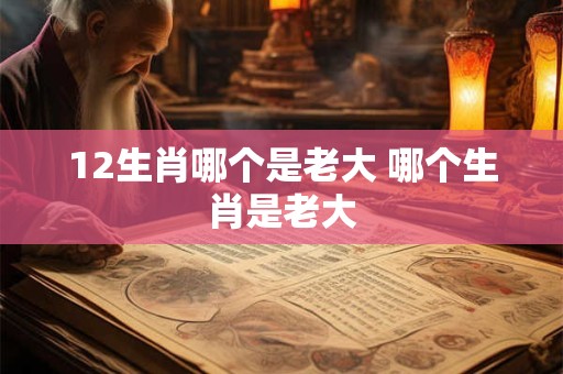 12生肖哪个是老大 哪个生肖是老大