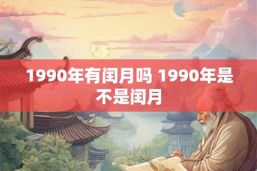1990年有闰月吗 1990年是不是闰月