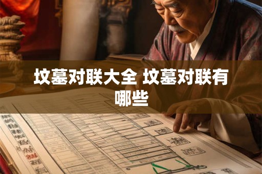 坟墓对联大全 坟墓对联有哪些 坟墓对联大全 坟墓对联有哪些