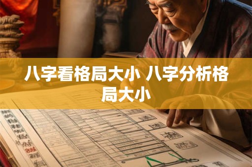 八字看格局大小 八字分析格局大小