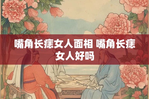 嘴角长痣女人面相 嘴角长痣女人好吗