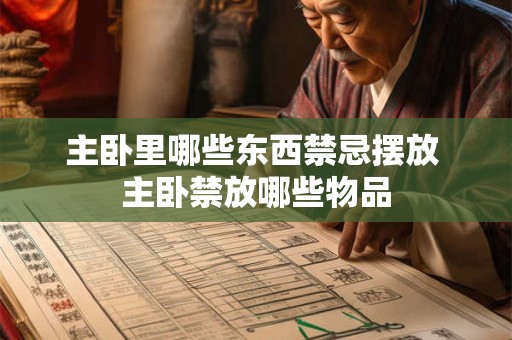 主卧里哪些东西禁忌摆放 主卧禁放哪些物品