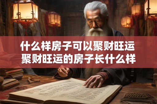 什么样房子可以聚财旺运 聚财旺运的房子长什么样
