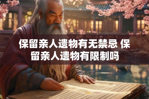 保留亲人遗物有无禁忌 保留亲人遗物有限制吗