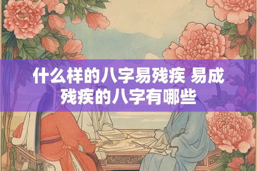 什么样的八字易残疾 易成残疾的八字有哪些