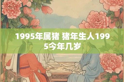 1995年属猪 猪年生人1995今年几岁