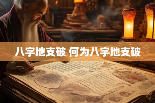八字地支破 何为八字地支破 八字地支破 何为八字地支破