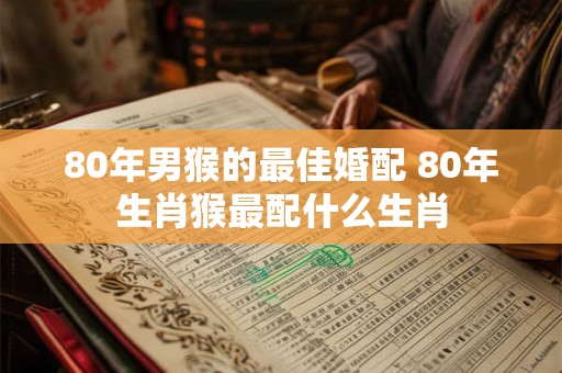 80年男猴的最佳婚配 80年生肖猴最配什么生肖 80年男猴的最佳婚配 80年生肖猴最配什么生肖