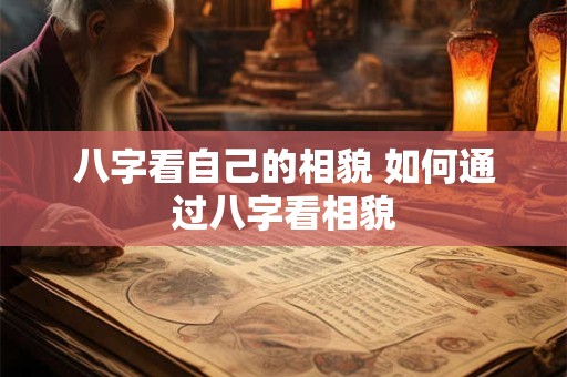 八字看自己的相貌 如何通过八字看相貌