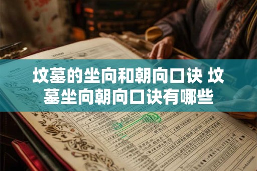 坟墓的坐向和朝向口诀 坟墓坐向朝向口诀有哪些