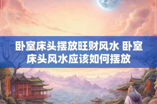 卧室床头摆放旺财风水 卧室床头风水应该如何摆放