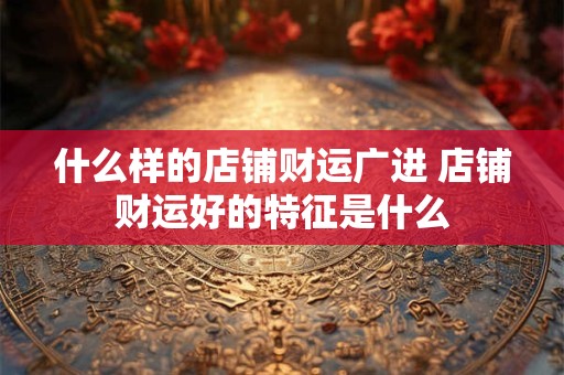 什么样的店铺财运广进 店铺财运好的特征是什么 什么样的店铺财运广进 店铺财运好的特征是什么