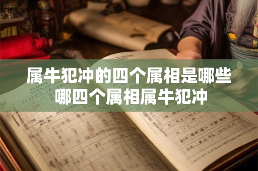 属牛犯冲的四个属相是哪些 哪四个属相属牛犯冲