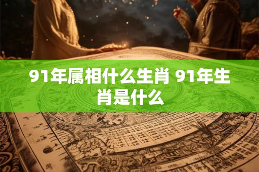91年属相什么生肖 91年生肖是什么 91年属相什么生肖 91年生肖是什么