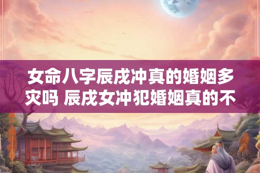 女命八字辰戌冲真的婚姻多灾吗 辰戌女冲犯婚姻真的不好吗 女命八字辰戌冲真的婚姻多灾吗 辰戌女冲犯婚姻真的不好吗