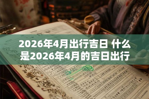 2026年4月出行吉日 什么是2026年4月的吉日出行
