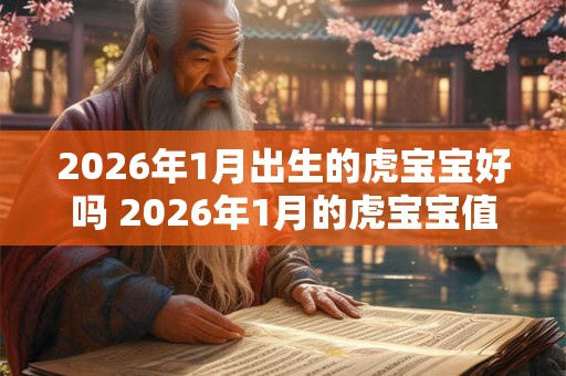 2026年1月出生的虎宝宝好吗 2026年1月的虎宝宝值得期待吗