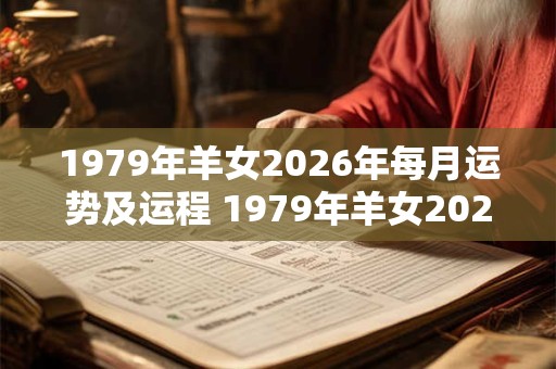 1979年羊女2026年每月运势及运程 1979年羊女2026年月运势如何