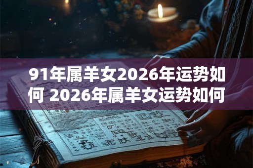 91年属羊女2026年运势如何 2026年属羊女运势如何 91年属羊女2026年运势如何 2026年属羊女运势如何