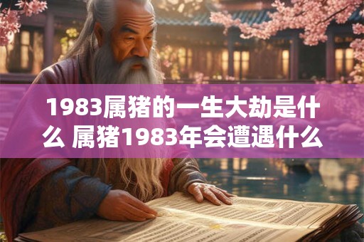 1983属猪的一生大劫是什么 属猪1983年会遭遇什么大劫