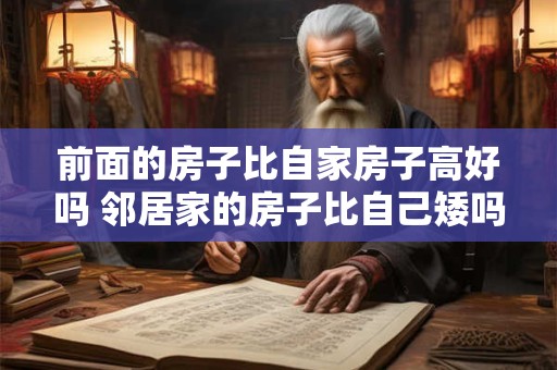 前面的房子比自家房子高好吗 邻居家的房子比自己矮吗
