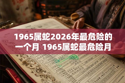 1965属蛇2026年最危险的一个月 1965属蛇最危险月份是哪个 1965属蛇2026年最危险的一个月 1965属蛇最危险月份是哪个