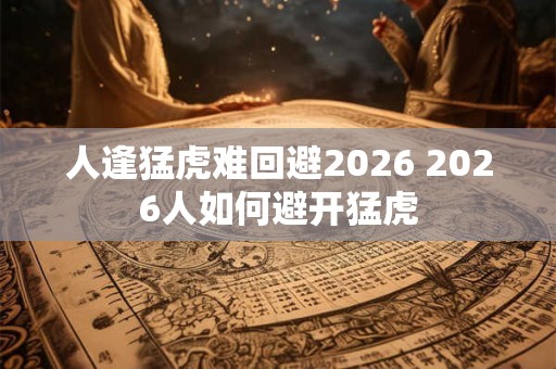 人逢猛虎难回避2026 2026人如何避开猛虎