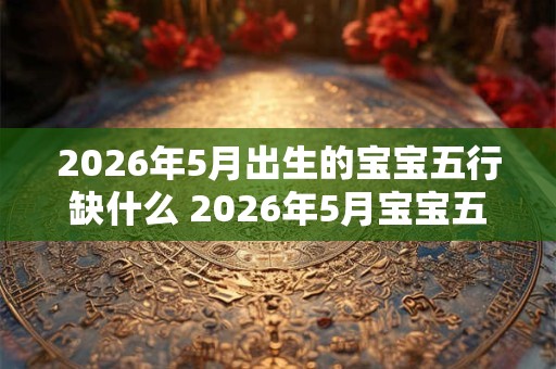 2026年5月出生的宝宝五行缺什么 2026年5月宝宝五行缺哪个