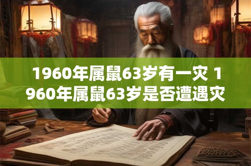 1960年属鼠63岁有一灾 1960年属鼠63岁是否遭遇灾难
