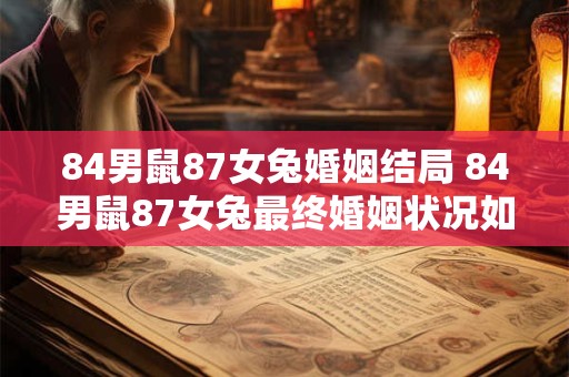 84男鼠87女兔婚姻结局 84男鼠87女兔最终婚姻状况如何
