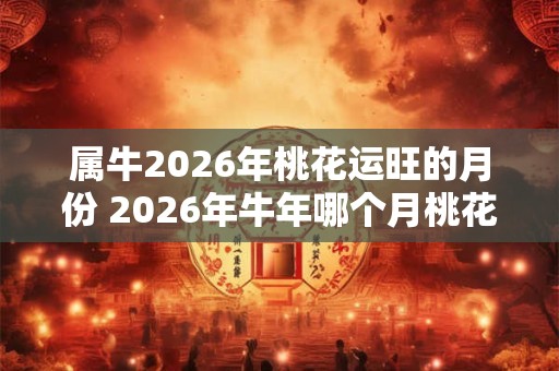 属牛2026年桃花运旺的月份 2026年牛年哪个月桃花运旺 属牛2026年桃花运旺的月份 2026年牛年哪个月桃花运旺
