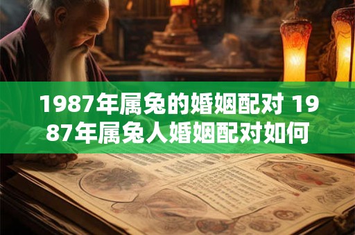 1987年属兔的婚姻配对 1987年属兔人婚姻配对如何