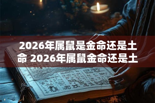 2026年属鼠是金命还是土命 2026年属鼠金命还是土命 2026年属鼠是金命还是土命 2026年属鼠金命还是土命