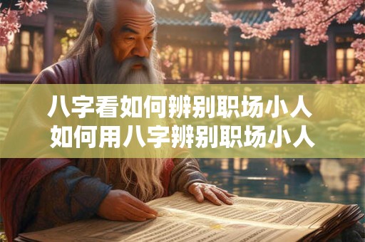 八字看如何辨别职场小人 如何用八字辨别职场小人