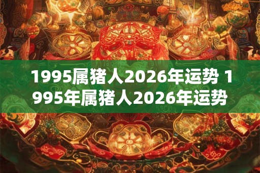 1995属猪人2026年运势 1995年属猪人2026年运势如何 1995属猪人2026年运势 1995年属猪人2026年运势如何