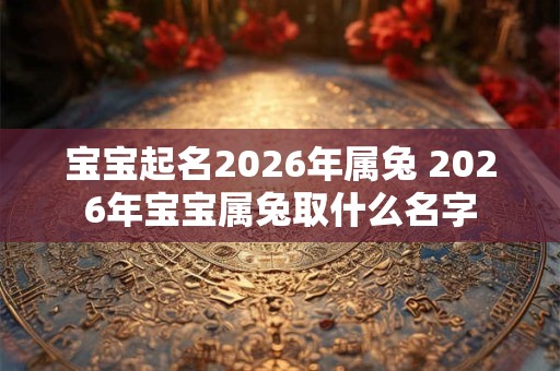 宝宝起名2026年属兔 2026年宝宝属兔取什么名字 宝宝起名2026年属兔 2026年宝宝属兔取什么名字