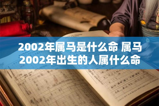 2002年属马是什么命 属马2002年出生的人属什么命 2002年属马是什么命 属马2002年出生的人属什么命
