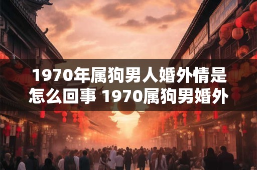 1970年属狗男人婚外情是怎么回事 1970属狗男婚外情真相