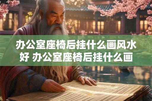 办公室座椅后挂什么画风水好 办公室座椅后挂什么画风水好 办公室座椅后挂什么画风水好 办公室座椅后挂什么画风水好
