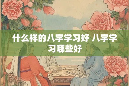 什么样的八字学习好 八字学习哪些好