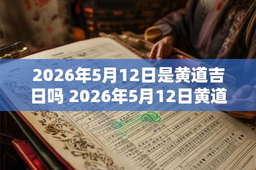 2026年5月12日是黄道吉日吗 2026年5月12日黄道吉日 2026年5月12日是黄道吉日吗 2026年5月12日黄道吉日