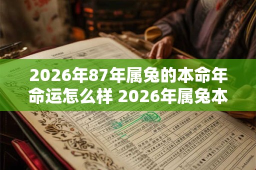 2026年87年属兔的本命年命运怎么样 2026年属兔本命年命运如何