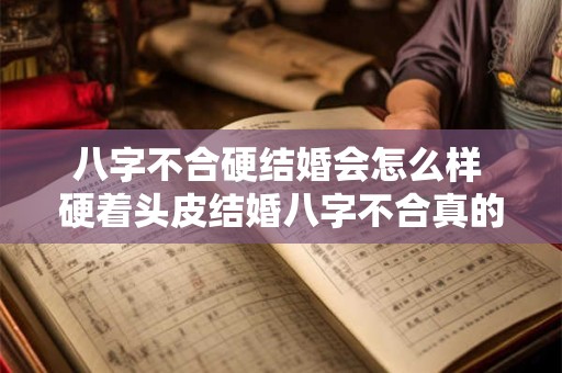 八字不合硬结婚会怎么样 硬着头皮结婚八字不合真的可以吗