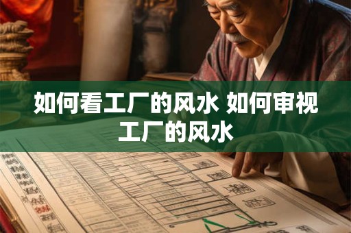如何看工厂的风水 如何审视工厂的风水 如何看工厂的风水 如何审视工厂的风水