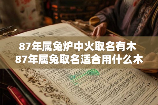 87年属兔炉中火取名有木 87年属兔取名适合用什么木属性 87年属兔炉中火取名有木 87年属兔取名适合用什么木属性