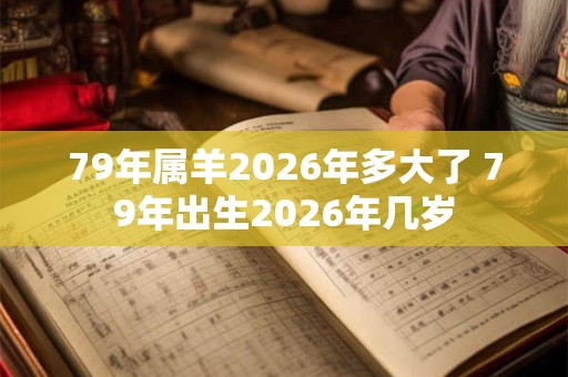 79年属羊2026年多大了 79年出生2026年几岁
